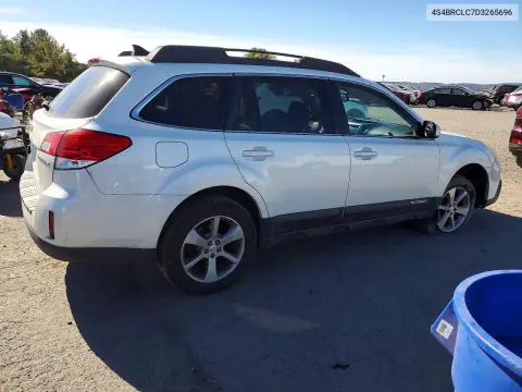2013 Subaru Outback 2.5I Limited VIN 4S4BRCLC7D3265696 фото 3