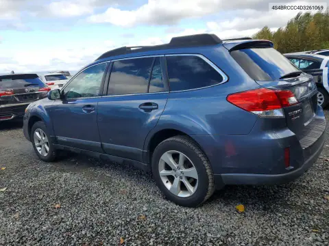 2013 Subaru Outback 2.5I Premium VIN 4S4BRCCC4D3261069 фото 2