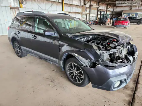 4S4BRBCC5D3288095 — 2013 Subaru Outback, фото 4 с аукциона Copart, Передняя часть