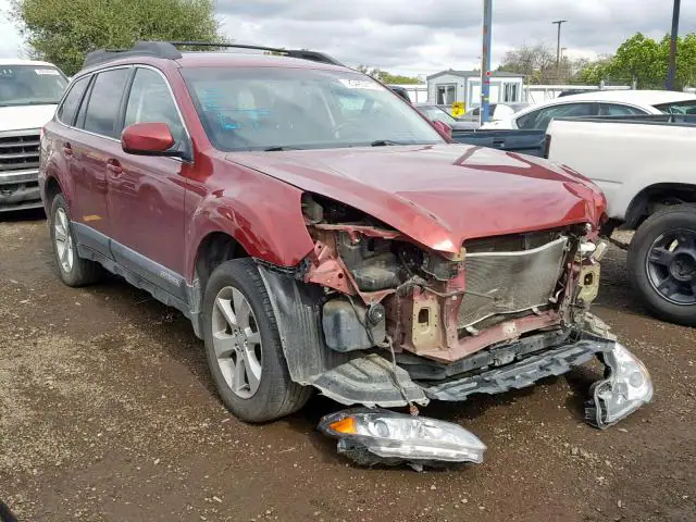 4S4BRBCC3E3227250 — 2014 Subaru Outback, Мелкие вмятины и царапины (Minor Dent/Scratches), фото до ремонта