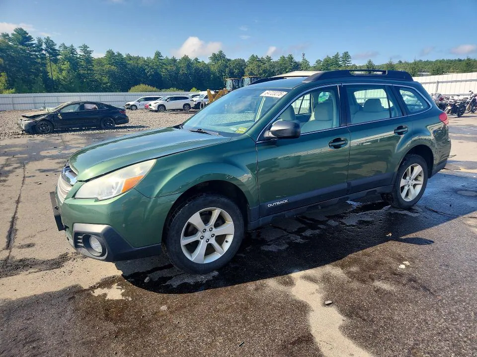 2014 SUBARU OUTBACK VIN 4S4BRBACXE3249958 фото 1