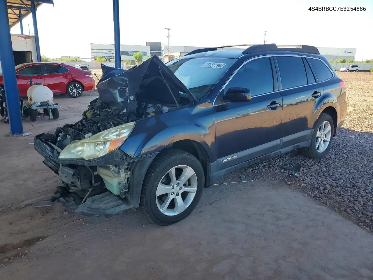 2014 Subaru Outback 2.5I Premium VIN 4S4BRBCC7E3254886 фото 1