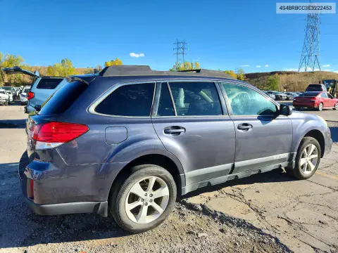 2014 Subaru Outback 2.5I Premium VIN 4S4BRBCC3E3222453 фото 3