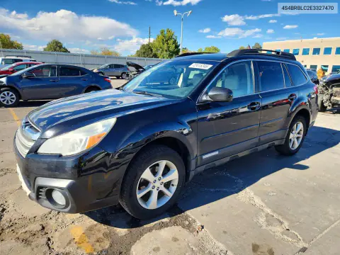 4S4BRBLC2E3327470 — 2014 Subaru Outback, Сторона, фото до ремонта