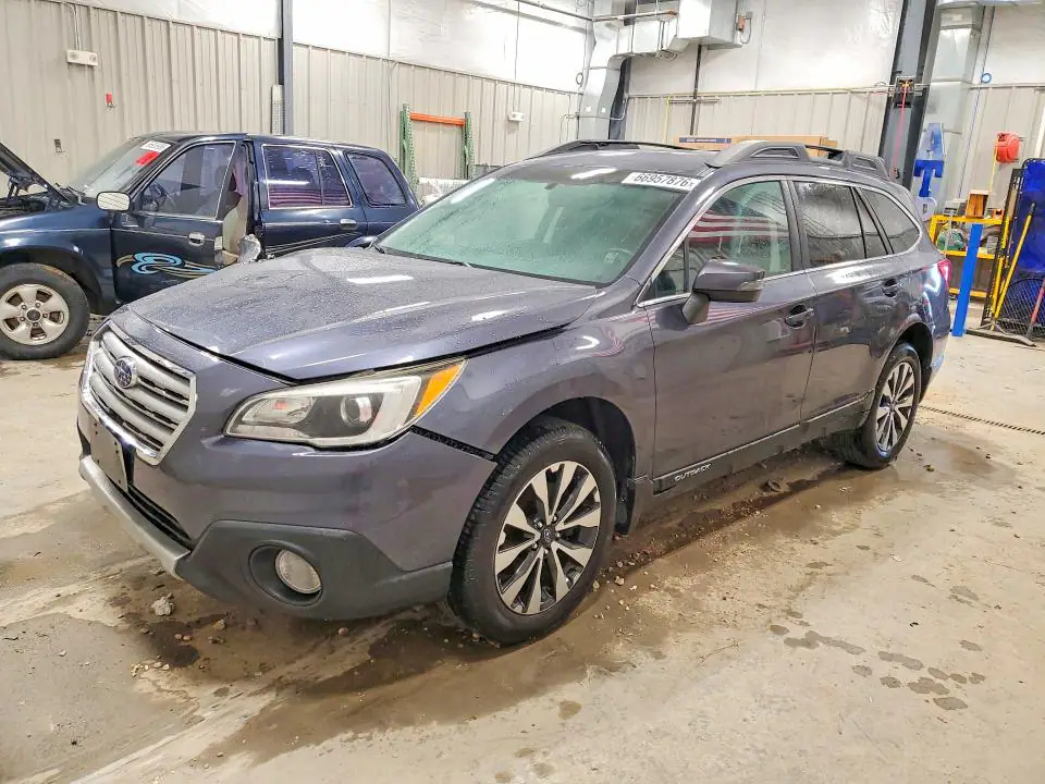 4S4BSBJC8F3338871 Subaru Outback 2015 — повреждение Передняя часть, фото до ремонта