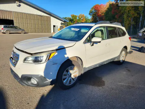 2015 Subaru Outback 2.5I Premium VIN 4S4BSADC9F3225226 фото 1