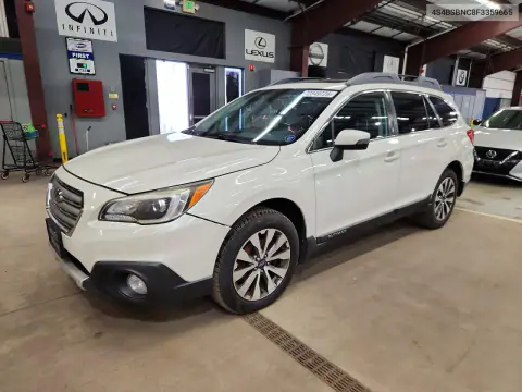 4S4BSBNC8F3359665 — 2015 Subaru Outback, Передняя часть, фото до ремонта
