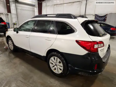 2016 Subaru Outback 2.5I Premium VIN 4S4BSBCC0G3283993 фото 2