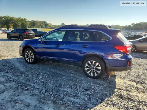 2016 Subaru Outback 2.5I Limited VIN 4S4BSBLC9G3313346 фото 2