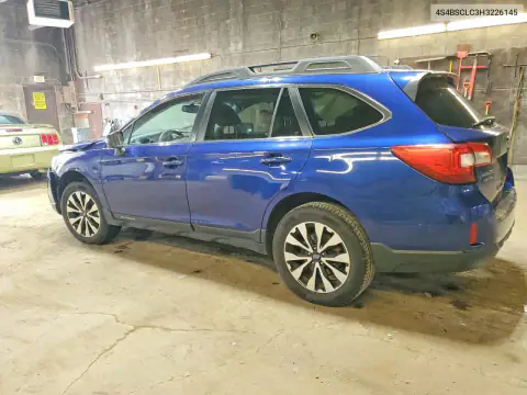 4S4BSCLC3H3226145 — 2017 Subaru Outback, фото 2 с аукциона Copart 19.10.2026, Пожар