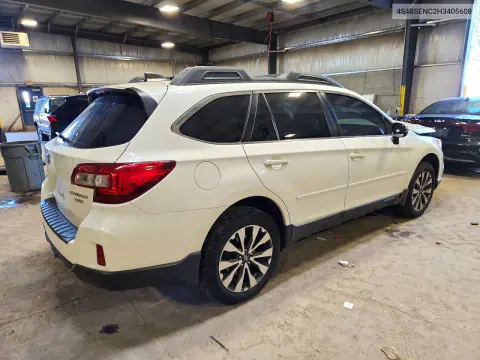 2017 Subaru Outback 3.6R Limited VIN 4S4BSENC2H3405608 фото 3