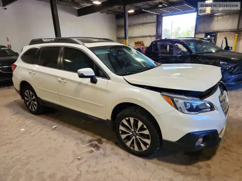 2017 Subaru Outback 3.6R Limited VIN 4S4BSENC2H3405608 фото 4