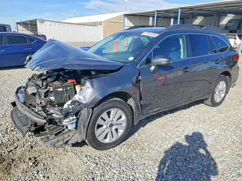 4S4BSAHCXJ3243690 — 2018 Subaru Outback, Передняя часть (Front End), фото до ремонта