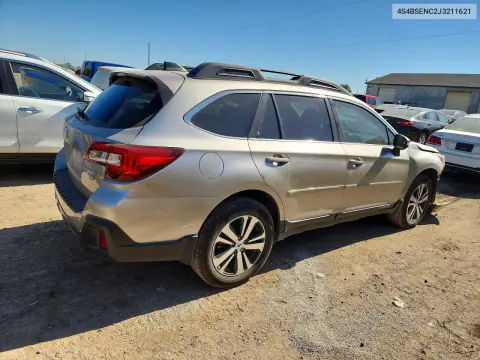 2018 Subaru Outback 3.6R Limited VIN 4S4BSENC2J3211621 фото 3
