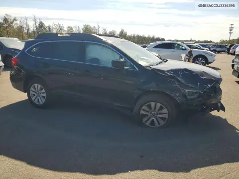 2018 Subaru Outback 2.5I Premium VIN 4S4BSACC3J3336395 фото 4