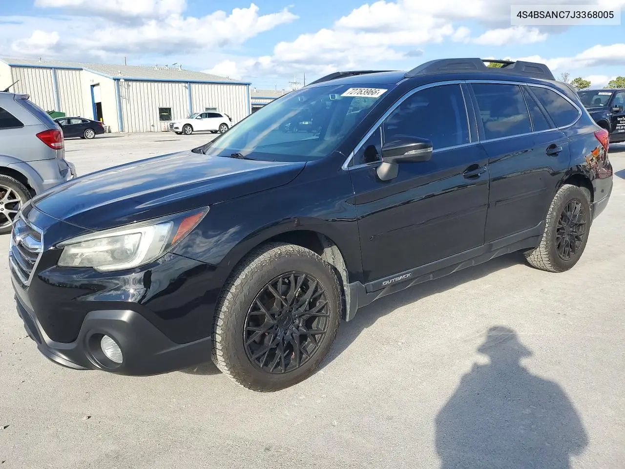 4S4BSANC7J3368005 Subaru Outback 2018 — повреждение Мелкие вмятины и царапины, фото до ремонта