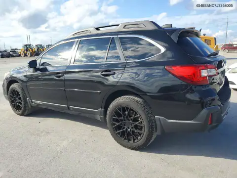 4S4BSANC7J3368005 — 2018 Subaru Outback, фото 2 с аукциона Copart 16.10.2026, Мелкие вмятины и царапины
