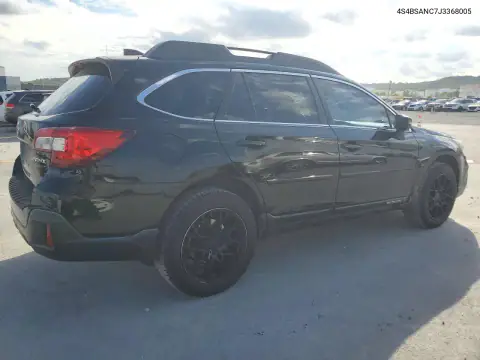 4S4BSANC7J3368005 — 2018 Subaru Outback, фото 3 с аукциона Copart 16.10.2026, Мелкие вмятины и царапины