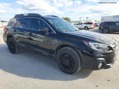 4S4BSANC7J3368005 — 2018 Subaru Outback, фото 4 с аукциона Copart 16.10.2026, Мелкие вмятины и царапины