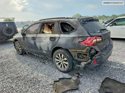 2019 Subaru Outback Touring VIN 4S4BSATC7K3237127 фото 2