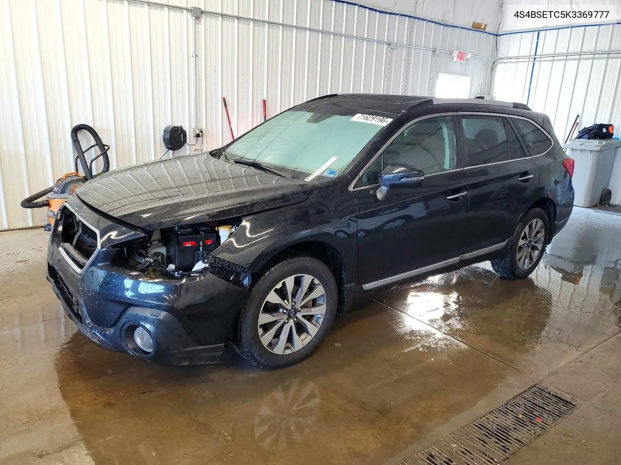 4S4BSETC5K3369777 Subaru Outback 2019 — повреждение Передняя часть, фото до ремонта