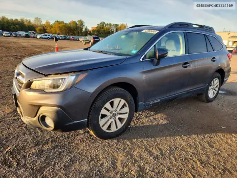 4S4BSAFC4K3324169 — 2019 Subaru Outback, Подтопление, фото до ремонта