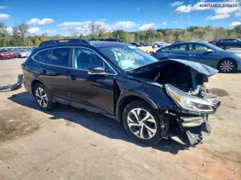 2020 Subaru Outback Limited VIN 4S4BTANC0L3106813 фото 4