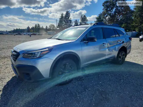 4S4BTGKD1L3143899 — 2020 Subaru Outback, Сторона, фото до ремонта