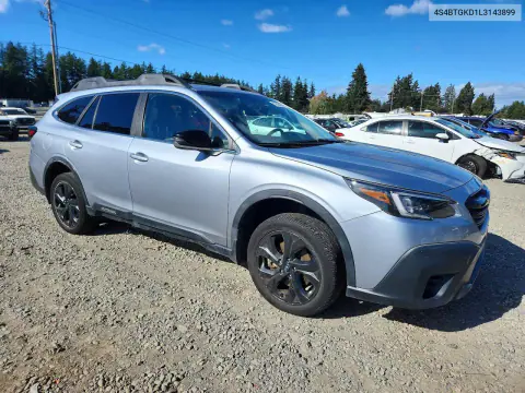 2020 Subaru Outback Onyx Edition Xt VIN 4S4BTGKD1L3143899 фото 4