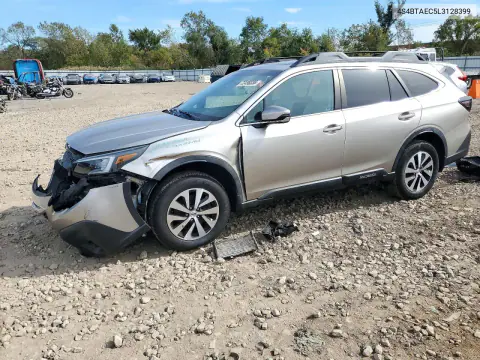 2020 Subaru Outback Premium VIN 4S4BTAEC5L3128399 фото 1