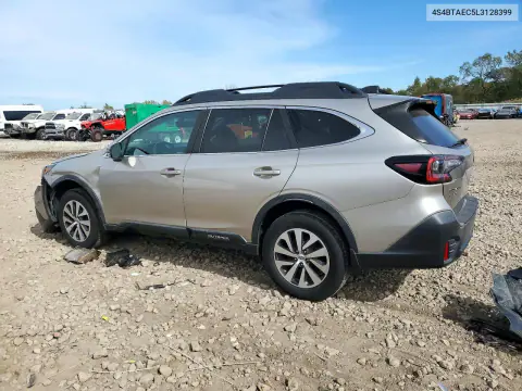 2020 Subaru Outback Premium VIN 4S4BTAEC5L3128399 фото 2