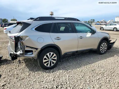 2020 Subaru Outback Premium VIN 4S4BTAEC5L3128399 фото 3