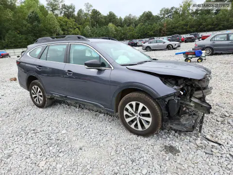 2020 Subaru Outback VIN 4S4BTAAC0L3177872 фото 4
