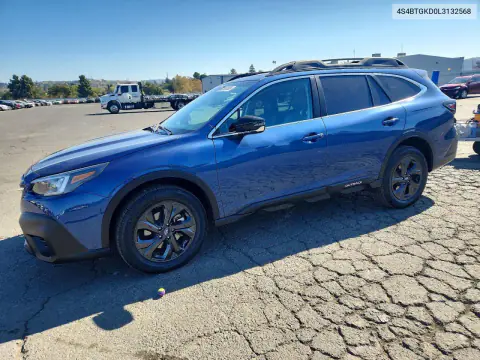 2020 Subaru Outback Onyx Edition Xt VIN 4S4BTGKD0L3132568 фото 1