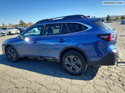 2020 Subaru Outback Onyx Edition Xt VIN 4S4BTGKD0L3132568 фото 2