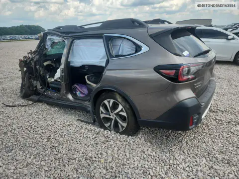 2021 Subaru Outback Limited Xt VIN 4S4BTGND5M3163554 фото 2