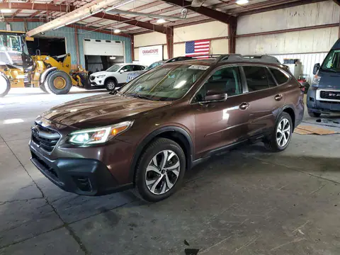 4S4BTANC0M3194635 — 2021 Subaru Outback, Передняя часть (Front End), фото до ремонта