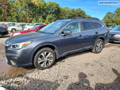 4S4BTGND4M3109372 — 2021 Subaru Outback, Сторона, фото до ремонта
