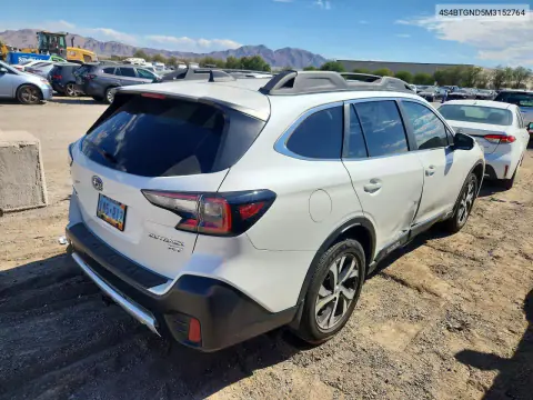 2021 Subaru Outback Limited Xt VIN 4S4BTGND5M3152764 фото 3