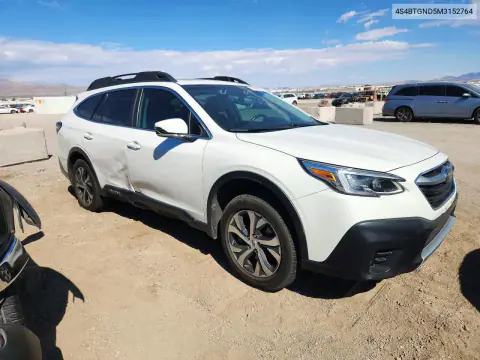 2021 Subaru Outback Limited Xt VIN 4S4BTGND5M3152764 фото 4