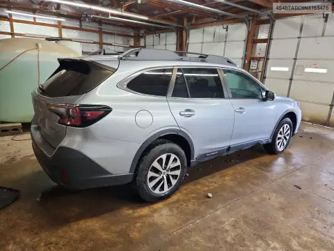 4S4BTADC9N3165475 — 2022 Subaru Outback, фото 3 с аукциона Copart 20.10.2026, Механические повреждения
