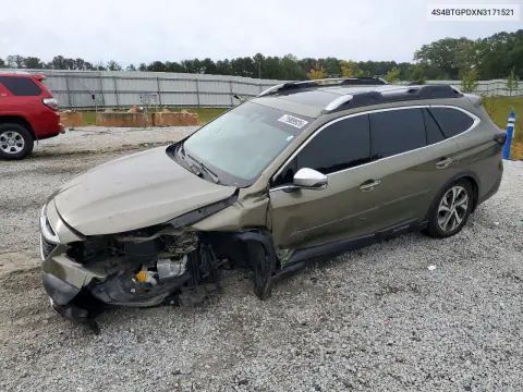 2022 Subaru Outback Touring VIN 4S4BTGPDXN3171521 фото 1