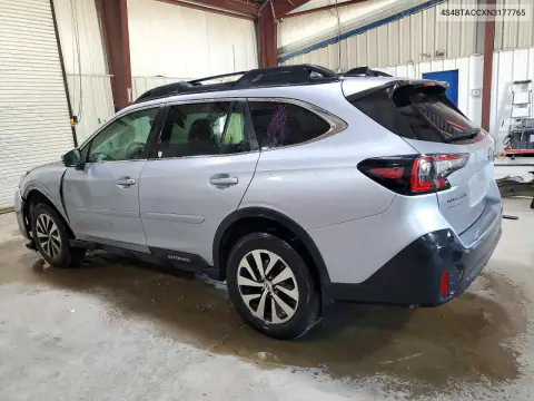 2022 Subaru Outback Premium VIN 4S4BTACCXN3177765 фото 2