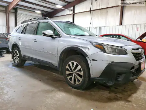 2022 Subaru Outback Premium VIN 4S4BTACCXN3177765 фото 4