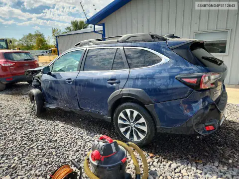 2023 Subaru Outback Limited Xt VIN 4S4BTGND4P3112843 фото 2