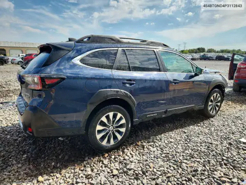 2023 Subaru Outback Limited Xt VIN 4S4BTGND4P3112843 фото 3