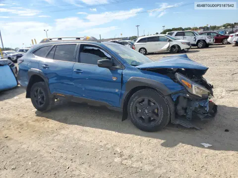2023 Subaru Outback Wilderness VIN 4S4BTGUD0P3187542 фото 4