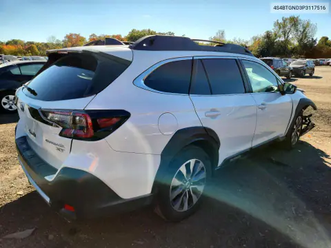 2023 Subaru Outback Limited Xt VIN 4S4BTGND3P3117516 фото 3