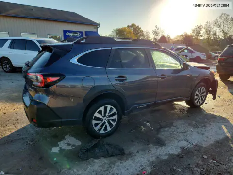 2023 Subaru Outback Premium VIN 4S4BTADC6P3212884 фото 3