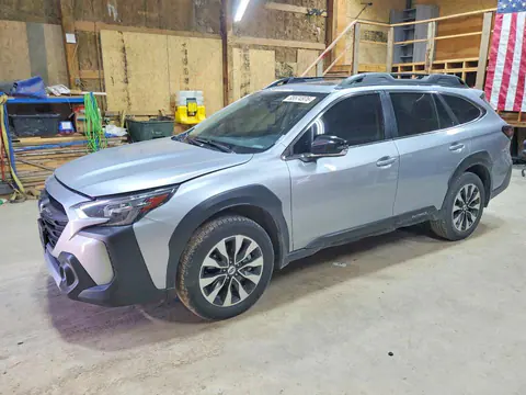 4S4BTANC4R3134655 — 2024 Subaru Outback, Град (Hail), фото до ремонта